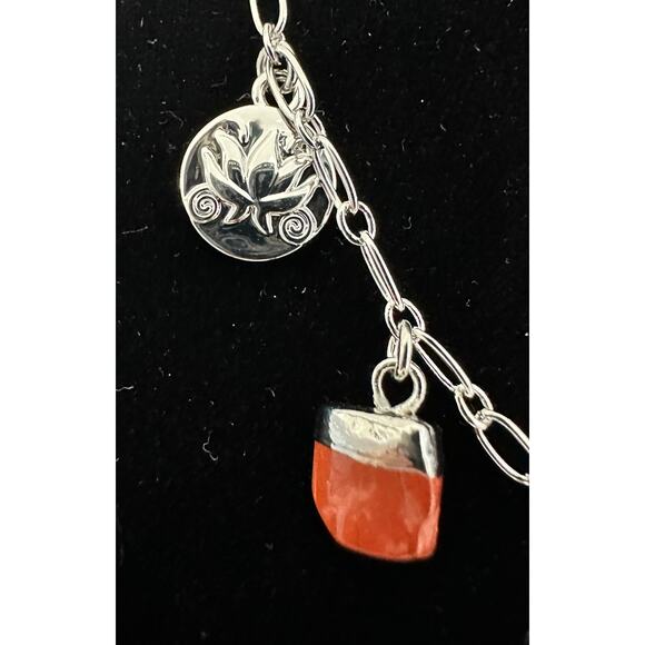 Sterling Forever Charm Necklace - NWT- Unique Find - Picture 5 of 8